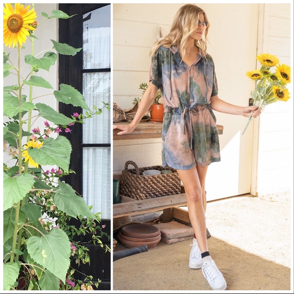 POL Earth Palette Hooded Lounge Romper - Picture 8 of 14